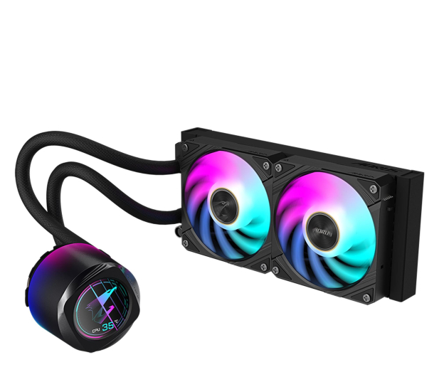 GIGABYTE WaterForce X II 240 ARGB 2x120mm - 1326284 - zdjęcie 3